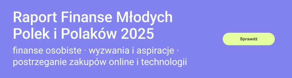 Baner Raport Finanse Młodych